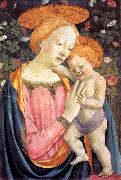DOMENICO VENEZIANO Madonna and Child dfgw oil on canvas